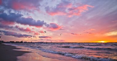 Photo Beach sunset